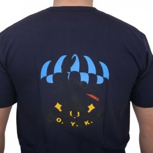 EAGLE T-shirt (Ο.Υ.Κ.) Με Στάμπα Μπλε 2