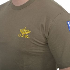 EAGLE T-shirt Υποβρύχιων Καταστροφών Με Στάμπα Χακί 2